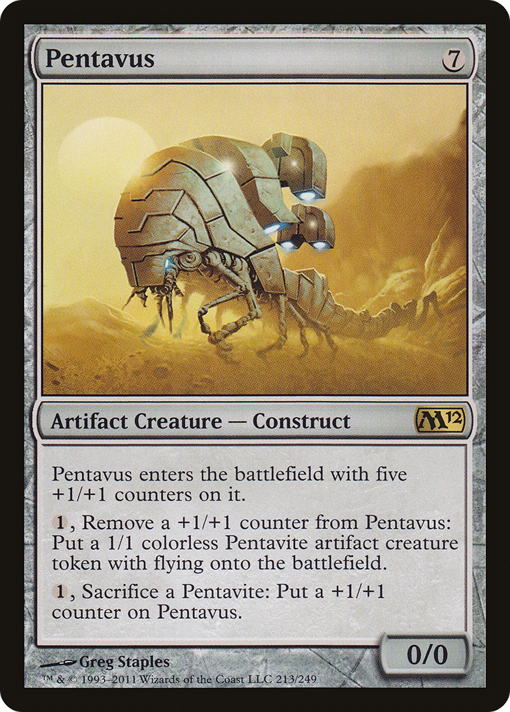 Pentavus (M12-213) [Magic 2012] Foil MTG Single Wizards of the Coast