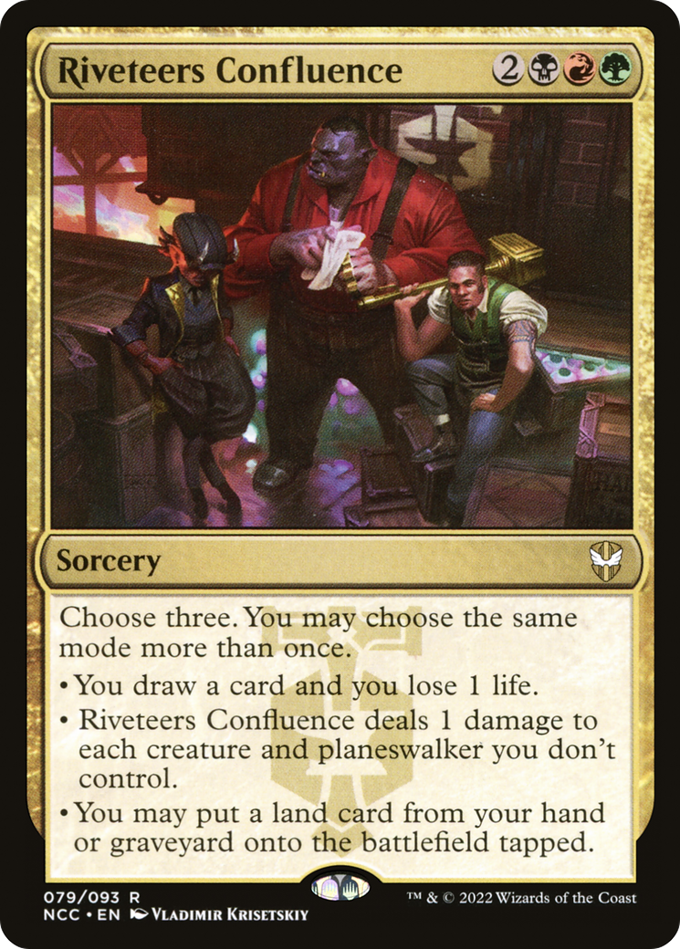 Riveteers Confluence (NCC-079) [New Capenna Commander] MTG Single Wizards of the Coast