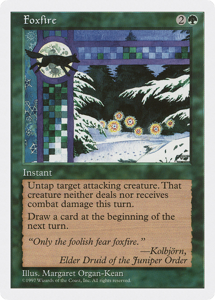 Foxfire (5ED-) [Fifth Edition] MTG Single Wizards of the Coast