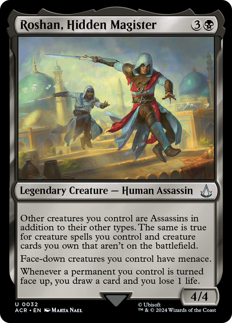 Roshan, Hidden Magister (ACR-032) [Assassin's Creed] MTG Single Wizards of the Coast