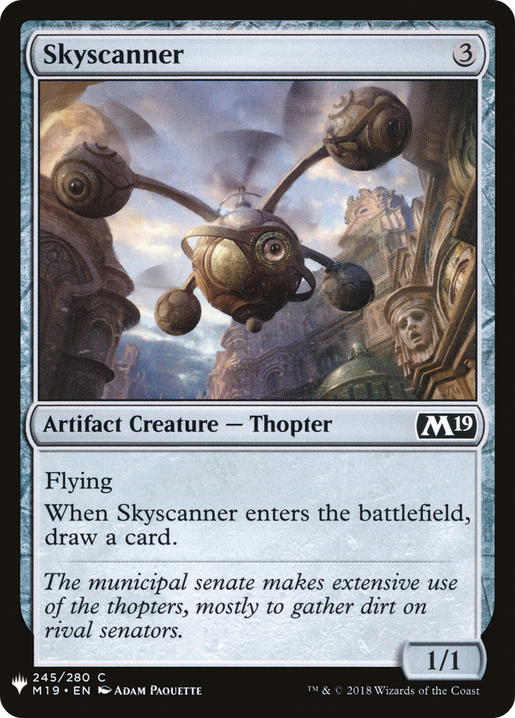 Skyscanner (LIST-M19-245) [Mystery Booster] The List MTG Single Wizards of the Coast