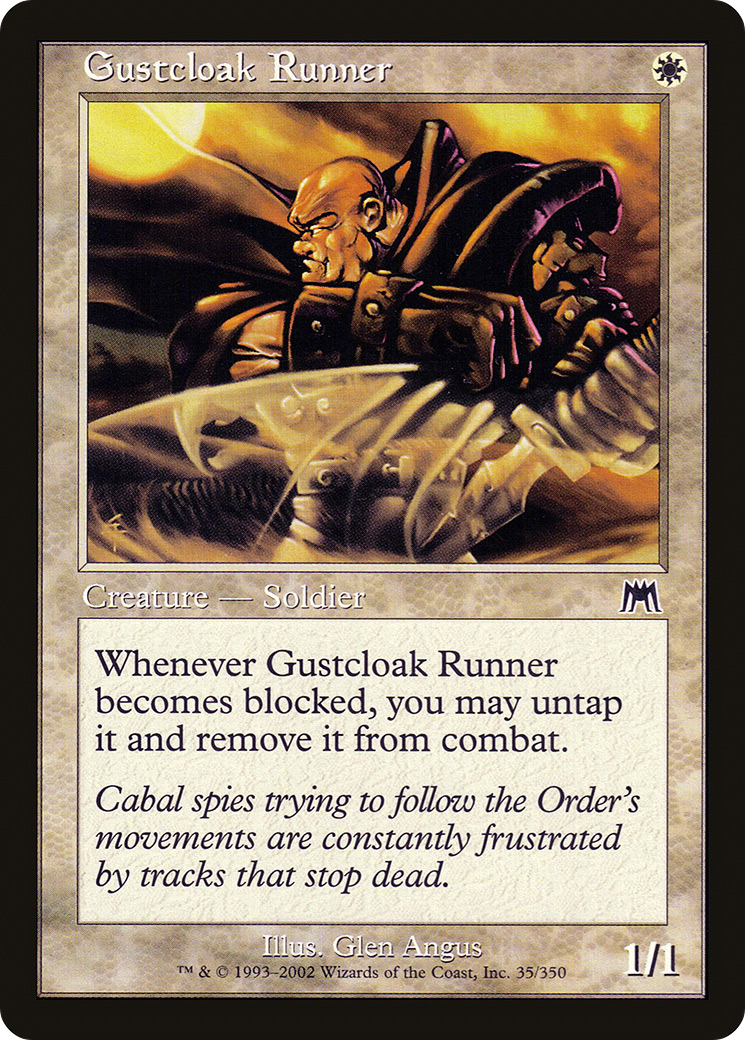 Gustcloak Runner (ONS-035) [Onslaught] Foil MTG Single Wizards of the Coast