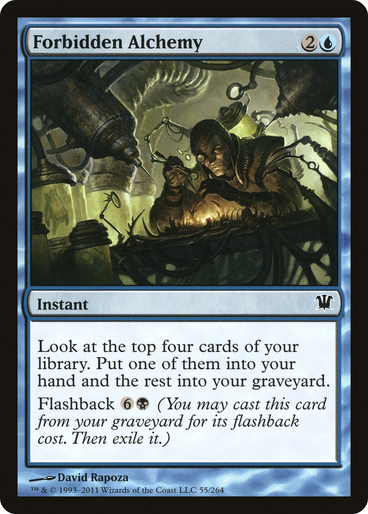Forbidden Alchemy (ISD-055) [Innistrad] MTG Single Wizards of the Coast