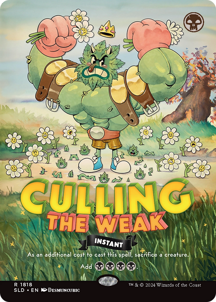Culling the Weak (SLD-1818) [Secret Lair] Drop (Borderless) MTG Single Wizards of the Coast