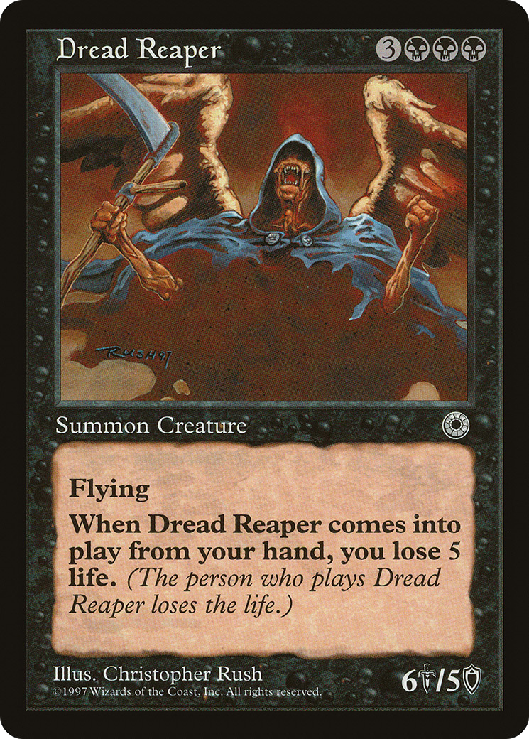Dread Reaper (POR-) [Misc] Portal MTG Single Wizards of the Coast