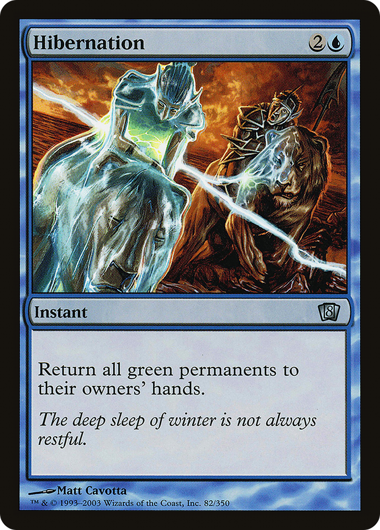 Hibernation (8ED-082) [8th Edition] MTG Single Wizards of the Coast