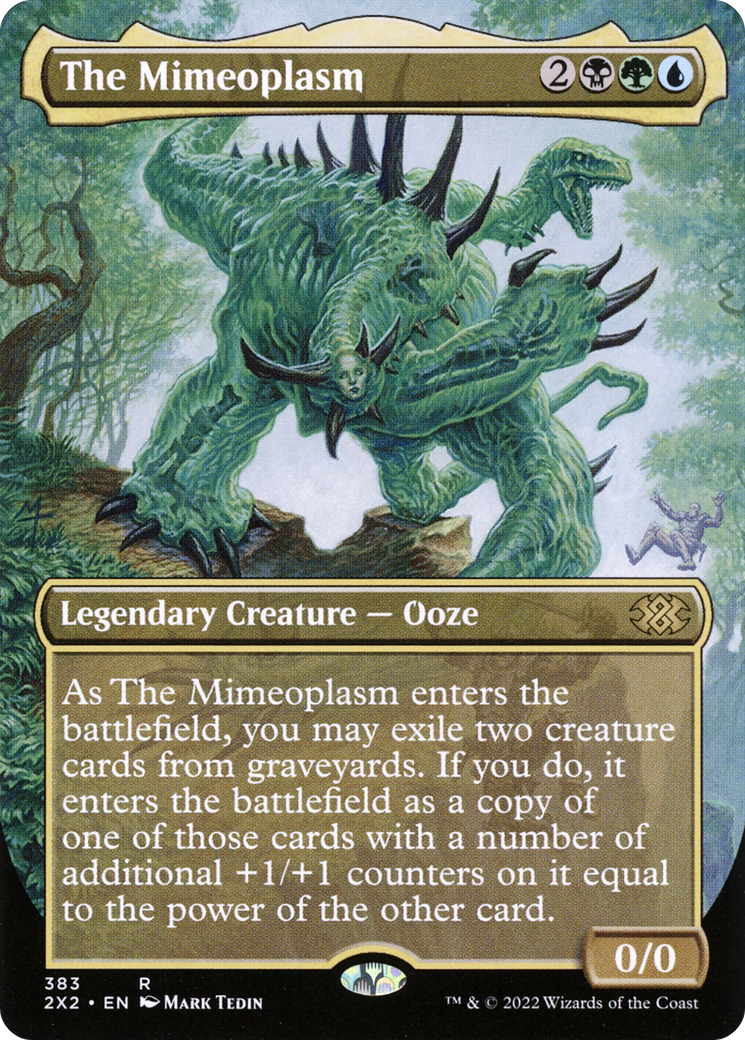 The Mimeoplasm (2X2-383) [Double Masters 2022] (Borderless) MTG Single Wizards of the Coast