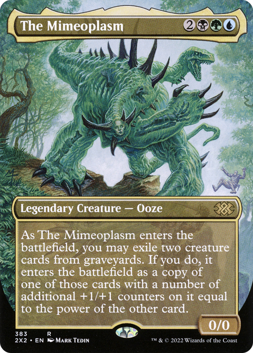 The Mimeoplasm (2X2-383) [Double Masters 2022] (Borderless) MTG Single Wizards of the Coast
