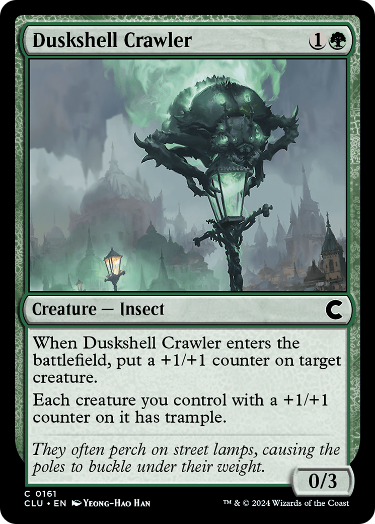 Duskshell Crawler (CLU-161) [Ravnica: Clue Edition] MTG Single Wizards of the Coast