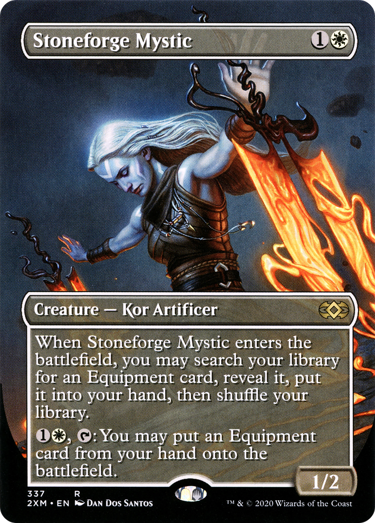 Stoneforge Mystic (2XM-337) [Double Masters] (Borderless) Foil MTG Single Wizards of the Coast