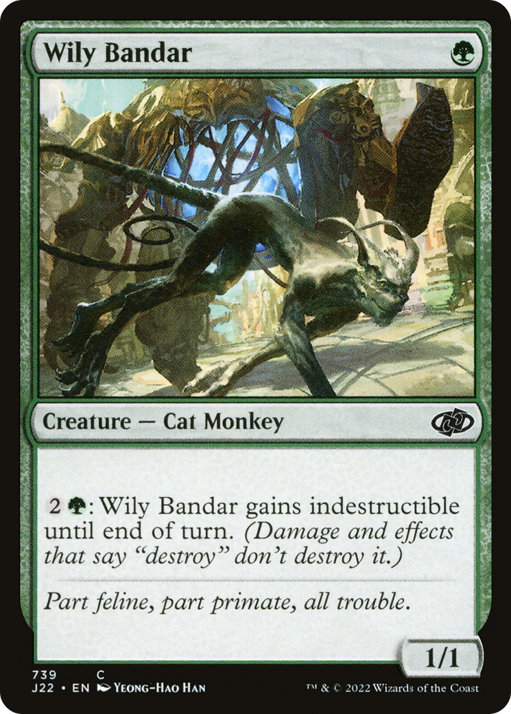 Wily Bandar (J22-739) [Jumpstart 2022] MTG Single Wizards of the Coast