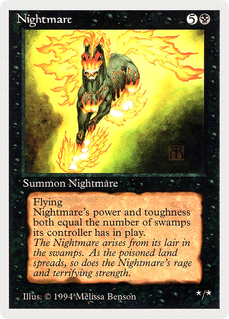 Nightmare (SUM-120) [Misc] Summer Magic / Edgar MTG Single Wizards of the Coast
