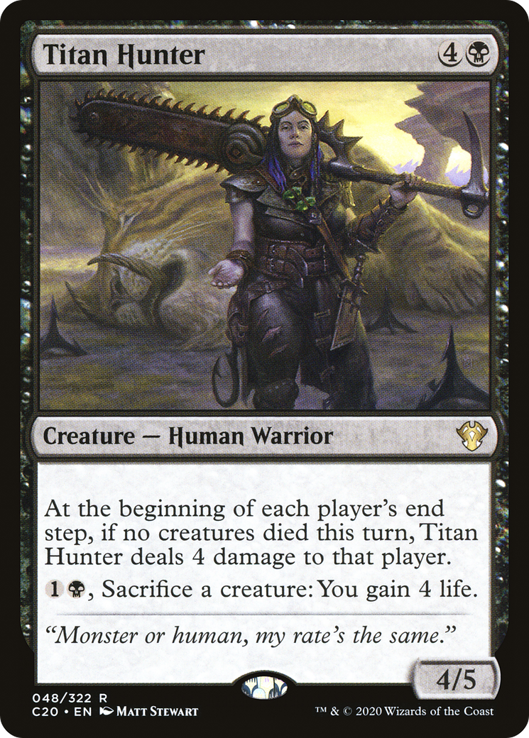 Titan Hunter (C20-048) [Commander 2020] MTG Single Wizards of the Coast
