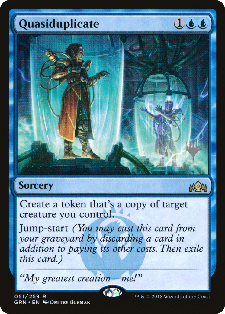 Quasiduplicate (PPTHB-051) [Guilds of Ravnica Promos] Foil MTG Single Wizards of the Coast