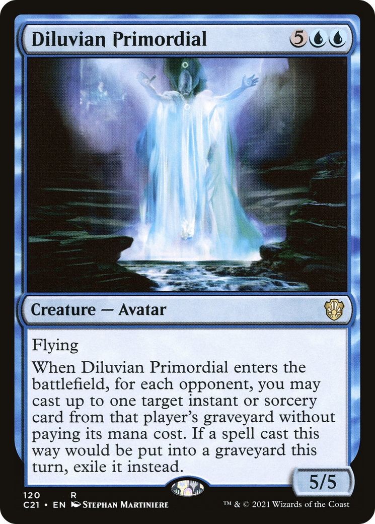 Diluvian Primordial (C21-120) [Commander 2021] MTG Single Wizards of the Coast