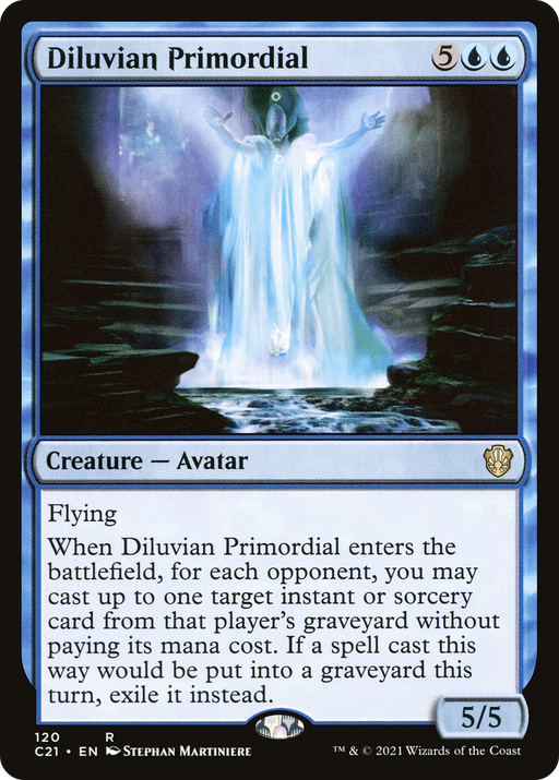 Diluvian Primordial (C21-120) [Commander 2021] MTG Single Wizards of the Coast