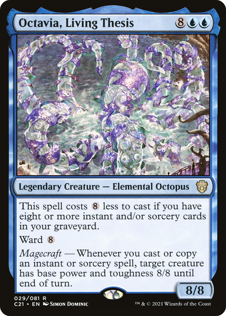 Octavia, Living Thesis (C21-029) [Commander 2021] MTG Single Wizards of the Coast