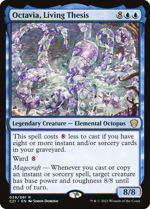 Octavia, Living Thesis (C21-029) [Commander 2021] MTG Single Wizards of the Coast