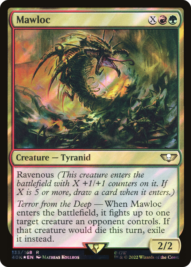 Mawloc (40K-133★) [Warhammer 40,000 Commander] Foil MTG Single Wizards of the Coast