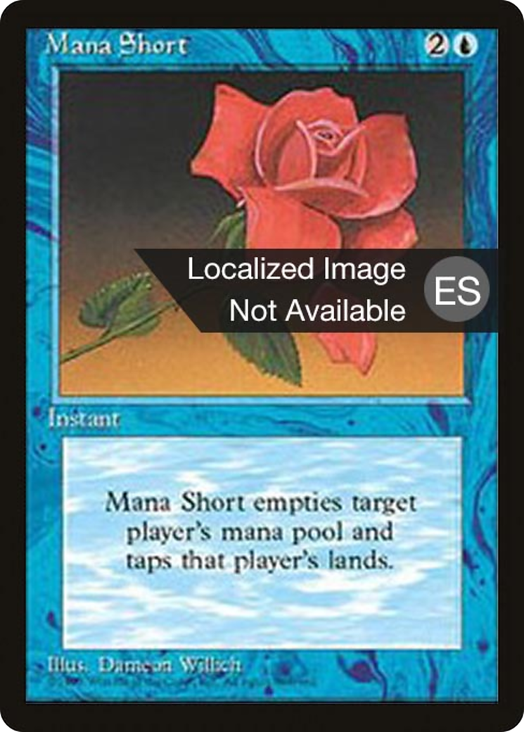 Mana Short (4BB-085) [Fourth Edition Foreign Black Border] MTG Single Wizards of the Coast