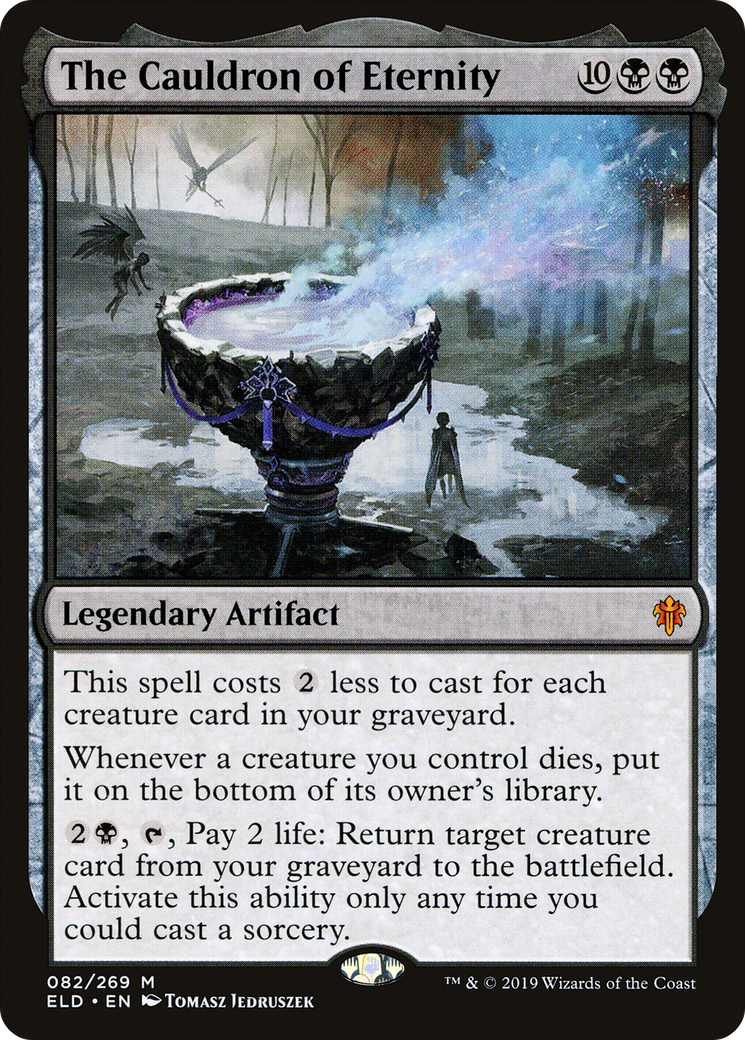 The Cauldron of Eternity (ELD-082) [Throne of Eldraine] Foil MTG Single Wizards of the Coast