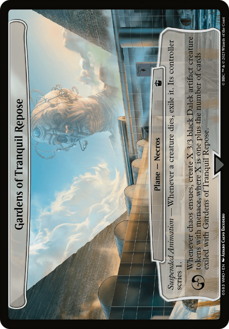 Gardens of Tranquil Repose (WHO-583) [Doctor Who] MTG Single Wizards of the Coast