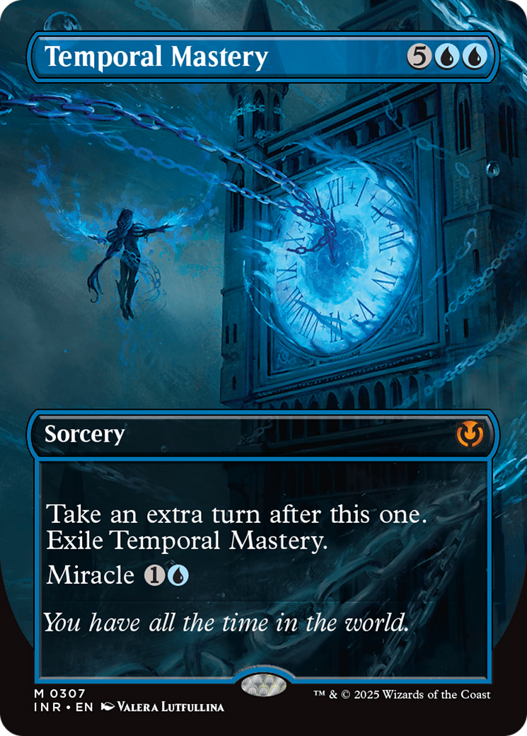 Temporal Mastery (INR-307) [Innistrad Remastered] (Borderless) MTG Single Wizards of the Coast