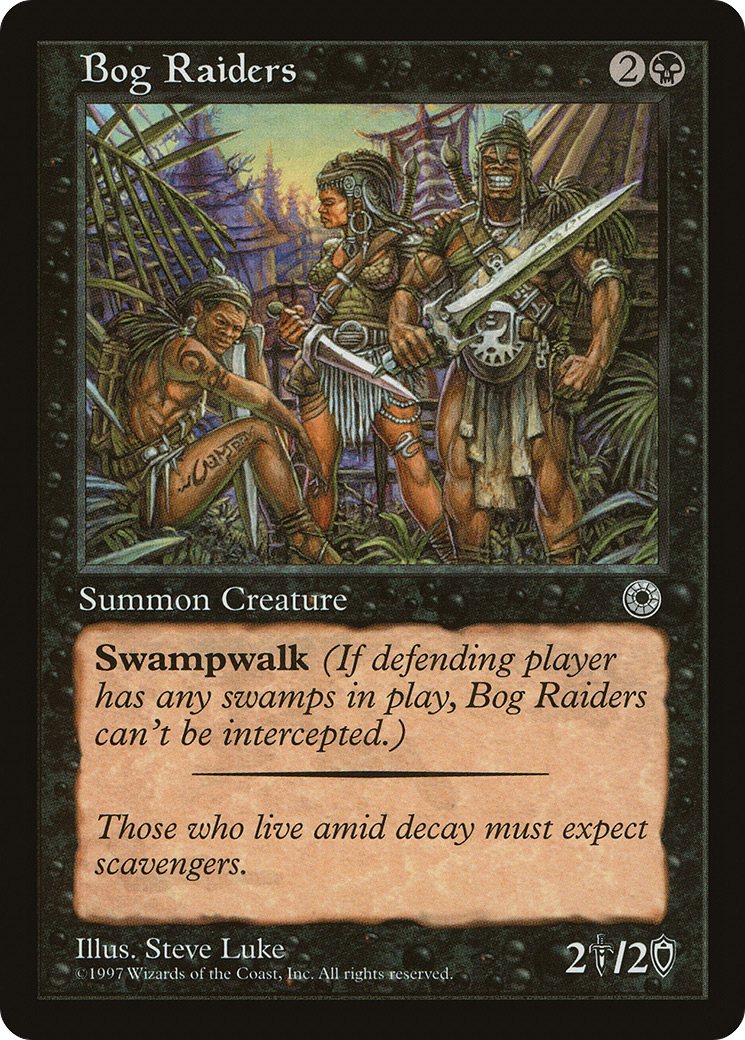 Bog Raiders (POR-) [Misc] Portal MTG Single Wizards of the Coast