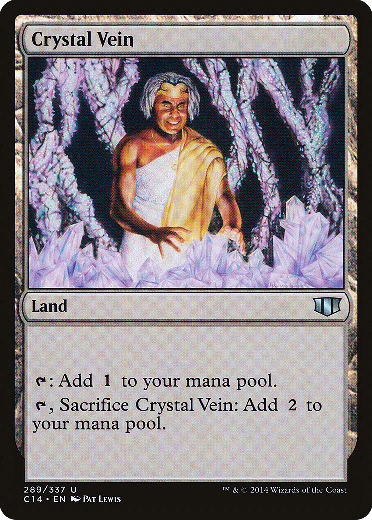 Crystal Vein (C14-289) [Commander 2014] MTG Single Wizards of the Coast