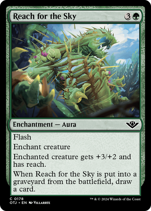 Reach for the Sky (OTJ-178) [Outlaws of Thunder Junction] Foil MTG Single Wizards of the Coast