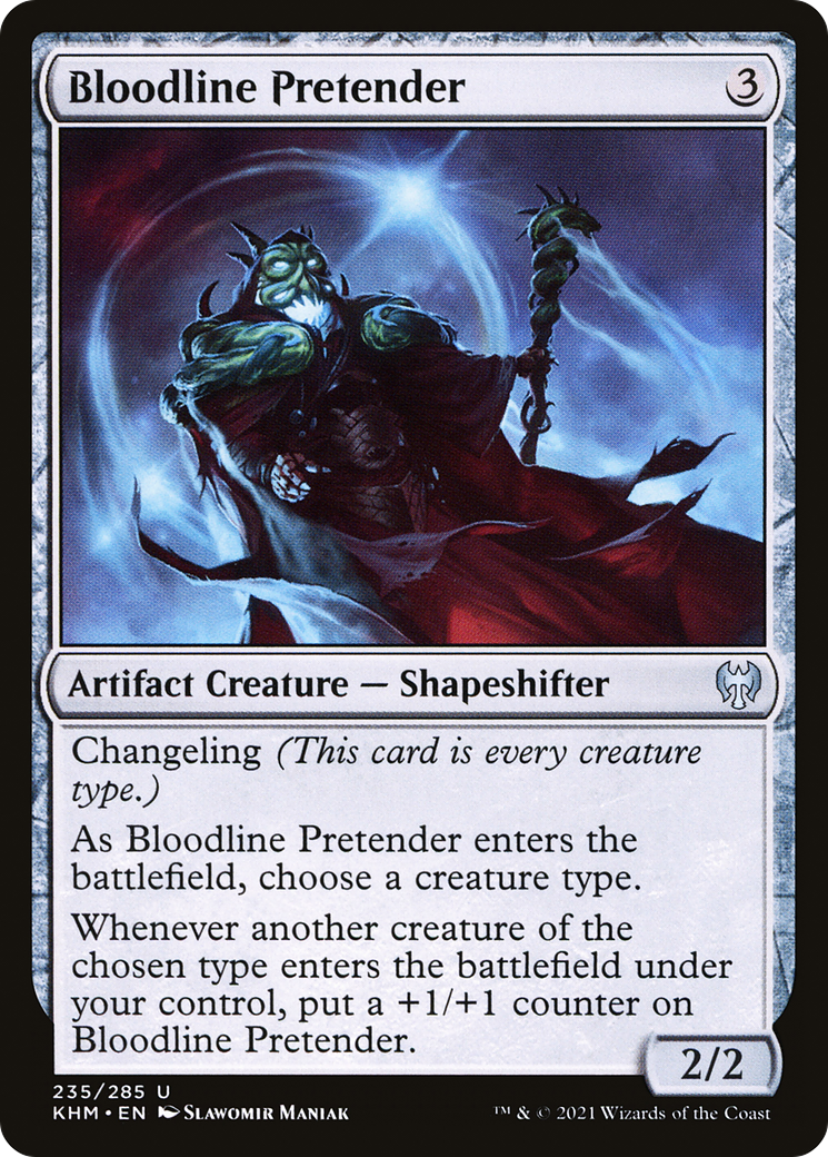 Bloodline Pretender (KHM-235) [Kaldheim] Foil MTG Single Wizards of the Coast