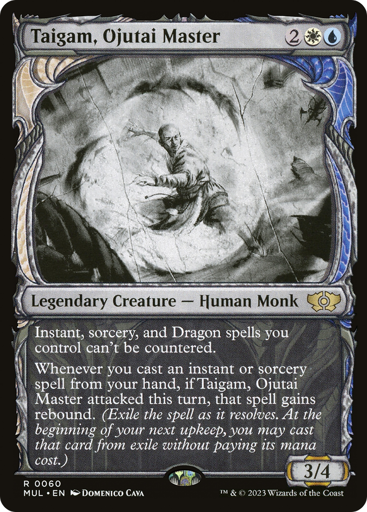 Taigam, Ojutai Master (MUL-060) [Multiverse Legends] (Showcase) MTG Single Wizards of the Coast