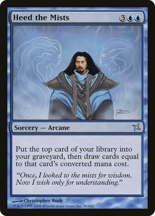 Heed the Mists (BOK-036) [Betrayers of Kamigawa] MTG Single Wizards of the Coast