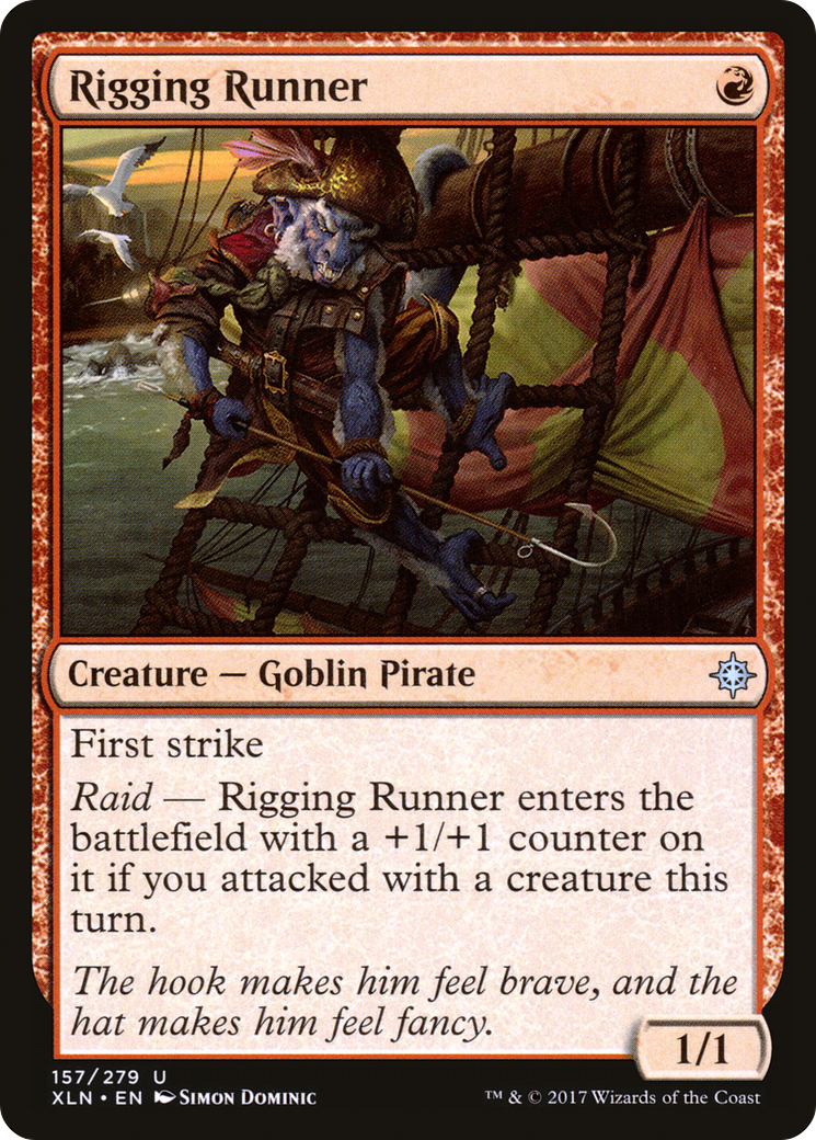 Rigging Runner (XLN-157) [Ixalan] MTG Single Wizards of the Coast
