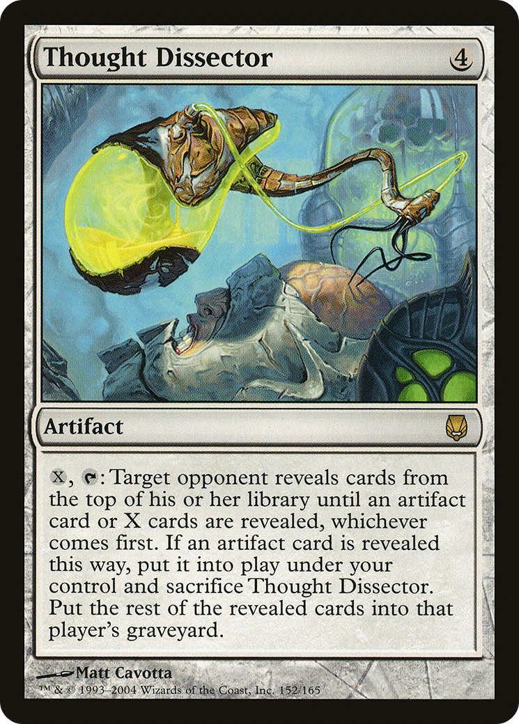Thought Dissector (DST-152) [Darksteel] Foil MTG Single Wizards of the Coast