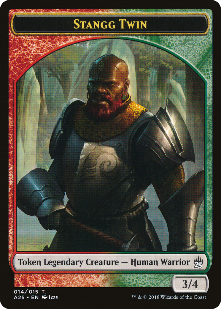 Stangg Twin Token (014) (A25-014) [Tokens] Masters 25 Tokens MTG Single Wizards of the Coast