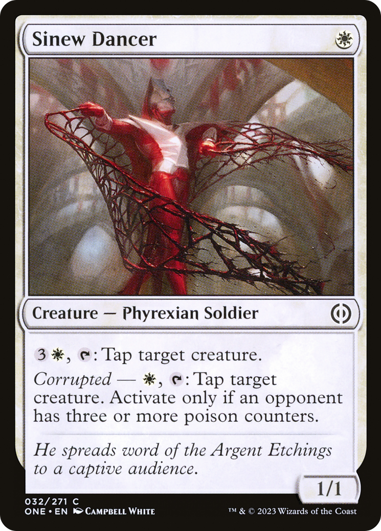 Sinew Dancer (ONE-032) [Phyrexia: All Will Be One] MTG Single Wizards of the Coast