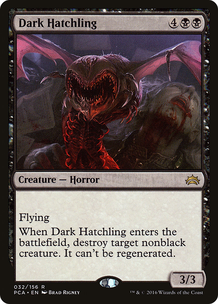 Dark Hatchling (PCA-032) [Misc] Planechase Anthology MTG Single Wizards of the Coast