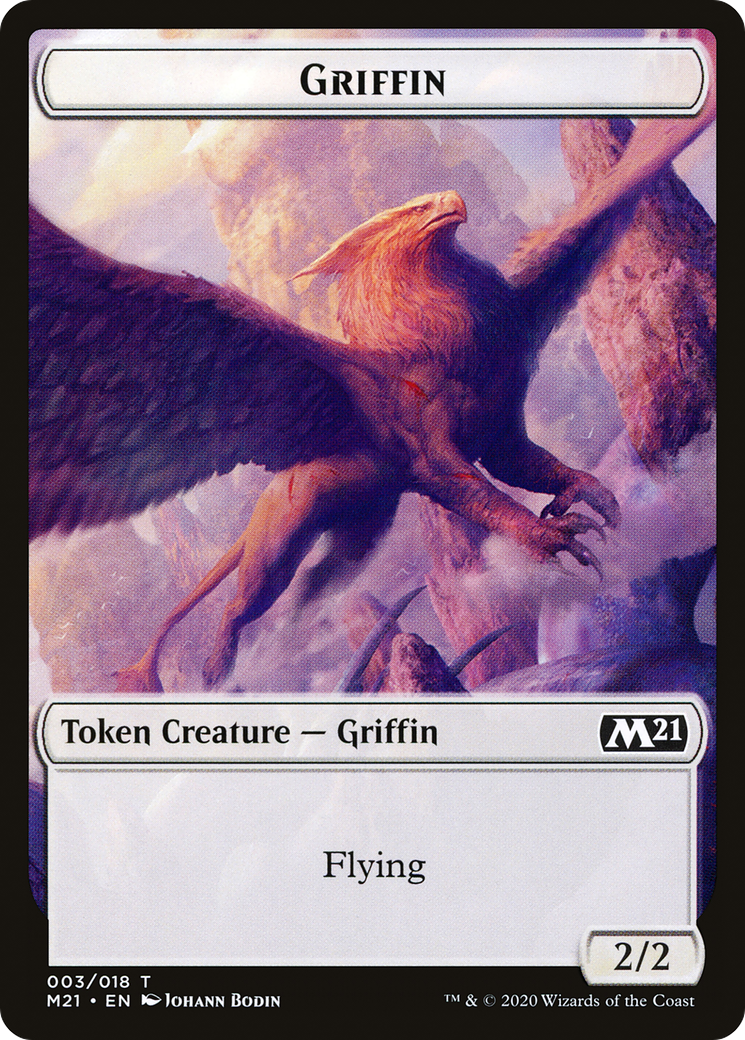 Griffin (TM21-003) [Tokens] Core Set 2021 Tokens MTG Single Wizards of the Coast