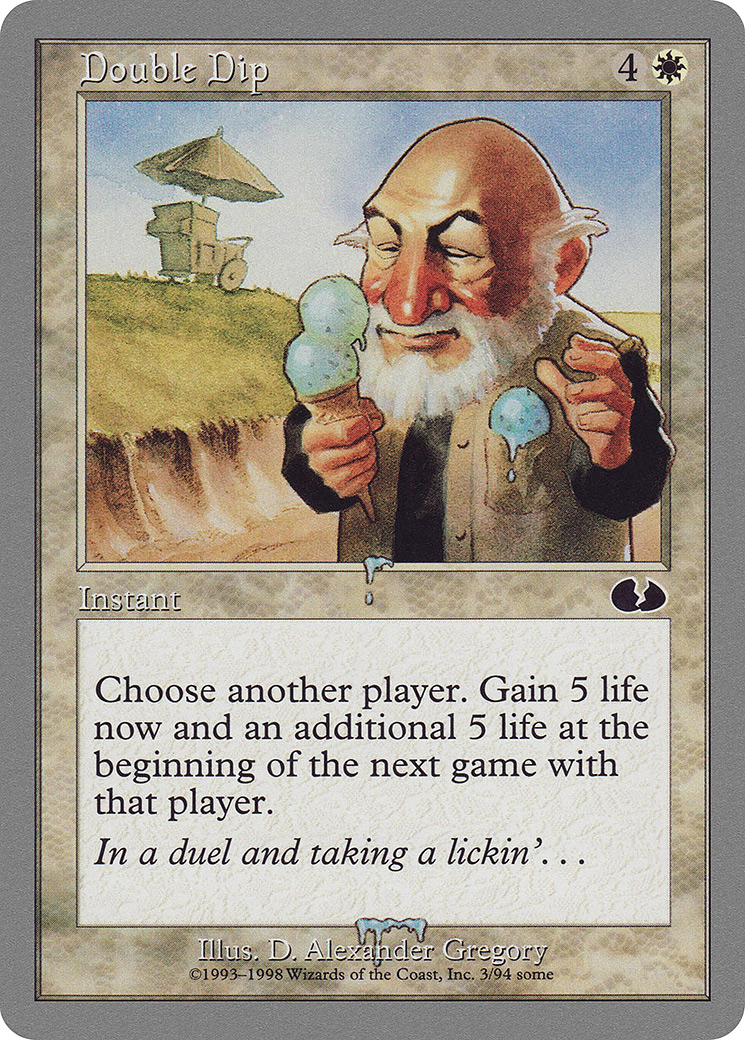 Double Dip (UGL-003) [Unglued] MTG Single Wizards of the Coast
