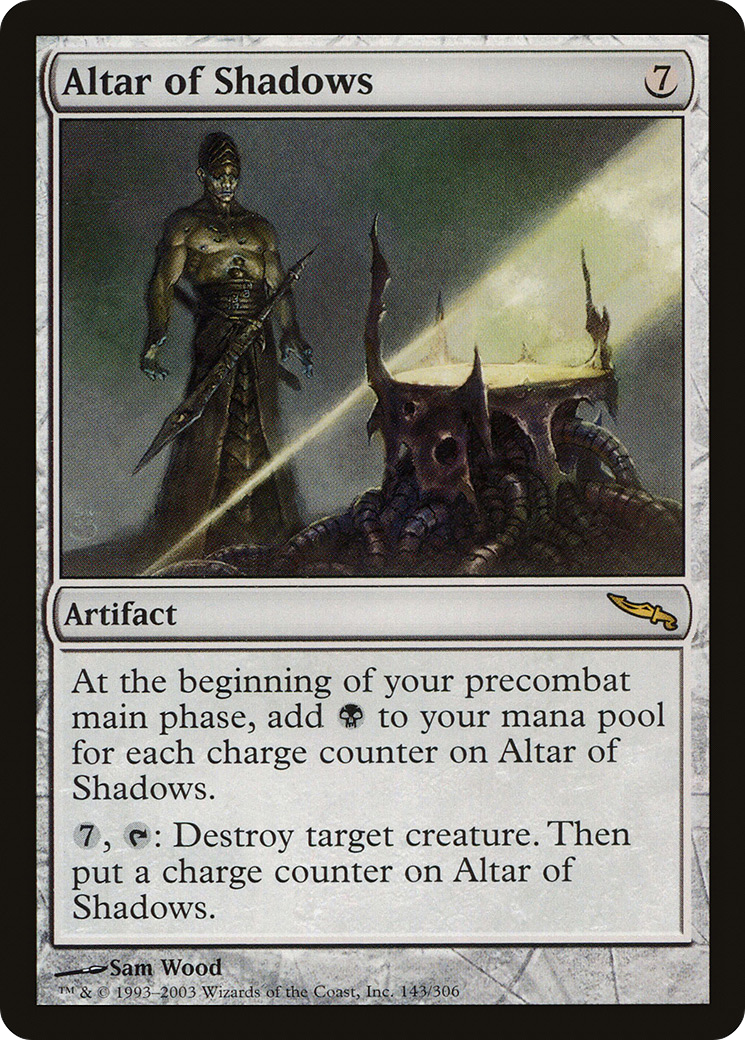 Altar of Shadows (MRD-143) [Mirrodin] MTG Single Wizards of the Coast