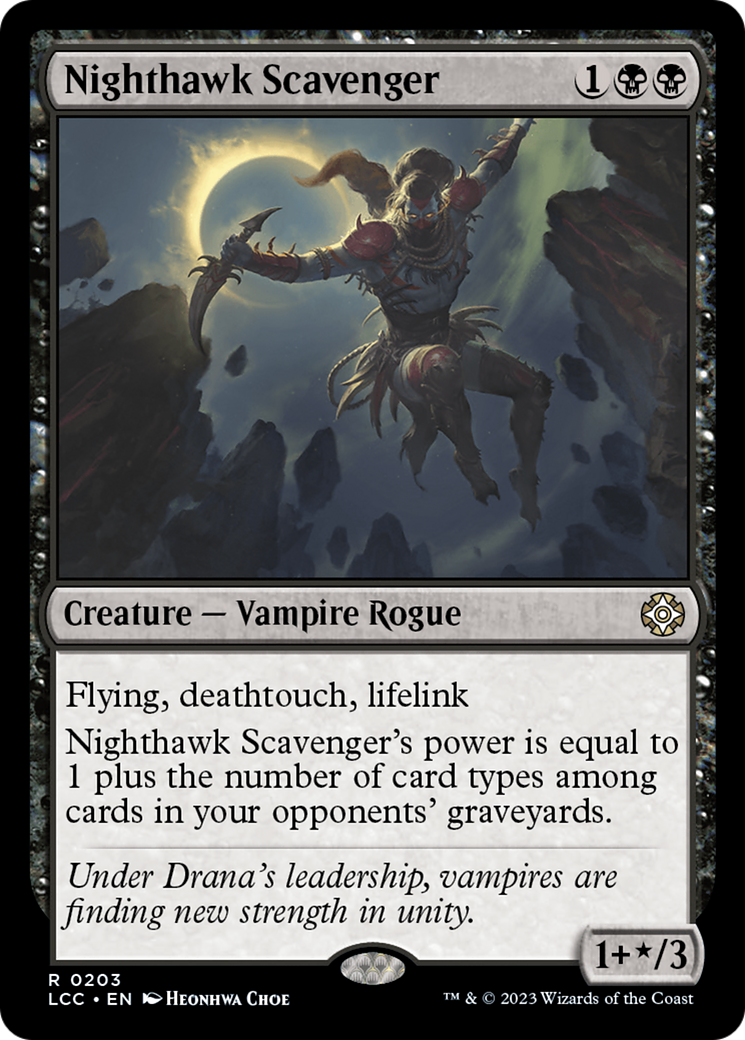 Nighthawk Scavenger (LCC-203) [The Lost Caverns of Ixalan Commander] MTG Single Wizards of the Coast