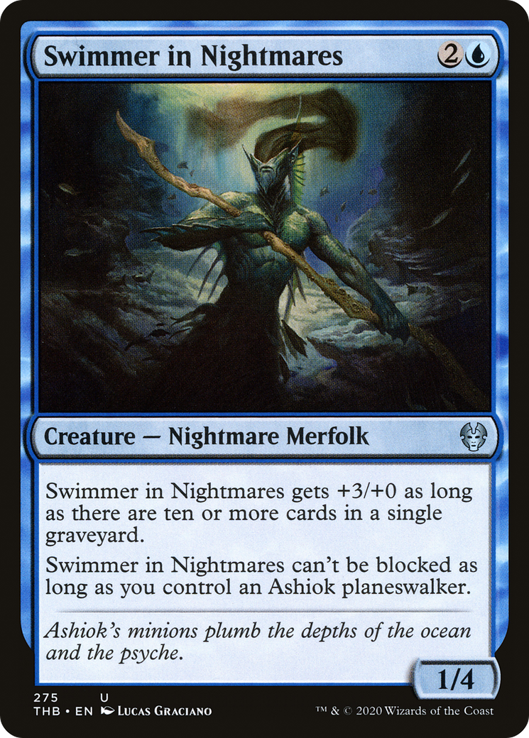 Swimmer in Nightmares (THB-275) [Theros Beyond Death] MTG Single Wizards of the Coast