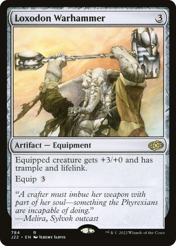 Loxodon Warhammer (J22-784) [Jumpstart 2022] MTG Single Wizards of the Coast