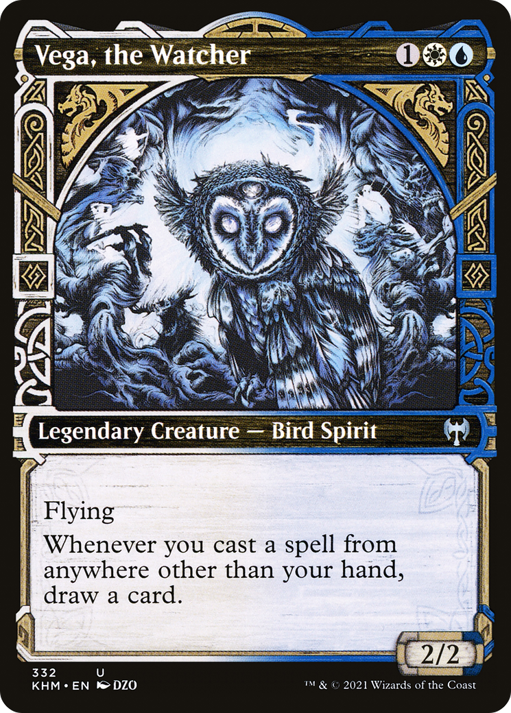 Vega, the Watcher (KHM-332) [Kaldheim] (Showcase) MTG Single Wizards of the Coast