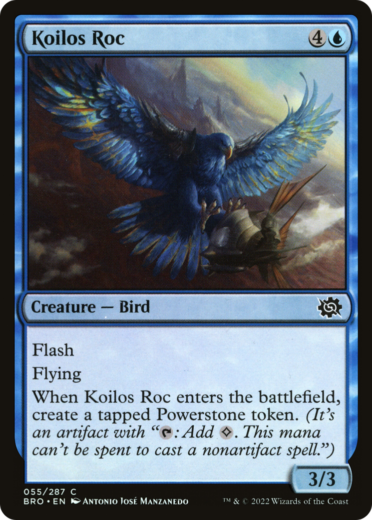 Koilos Roc (BRO-055) [The Brothers' War] MTG Single Wizards of the Coast