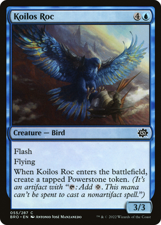 Koilos Roc (BRO-055) [The Brothers' War] MTG Single Wizards of the Coast