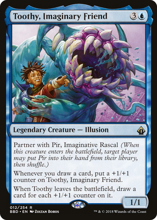 Toothy, Imaginary Friend (BBD-012) [Battlebond] MTG Single Wizards of the Coast