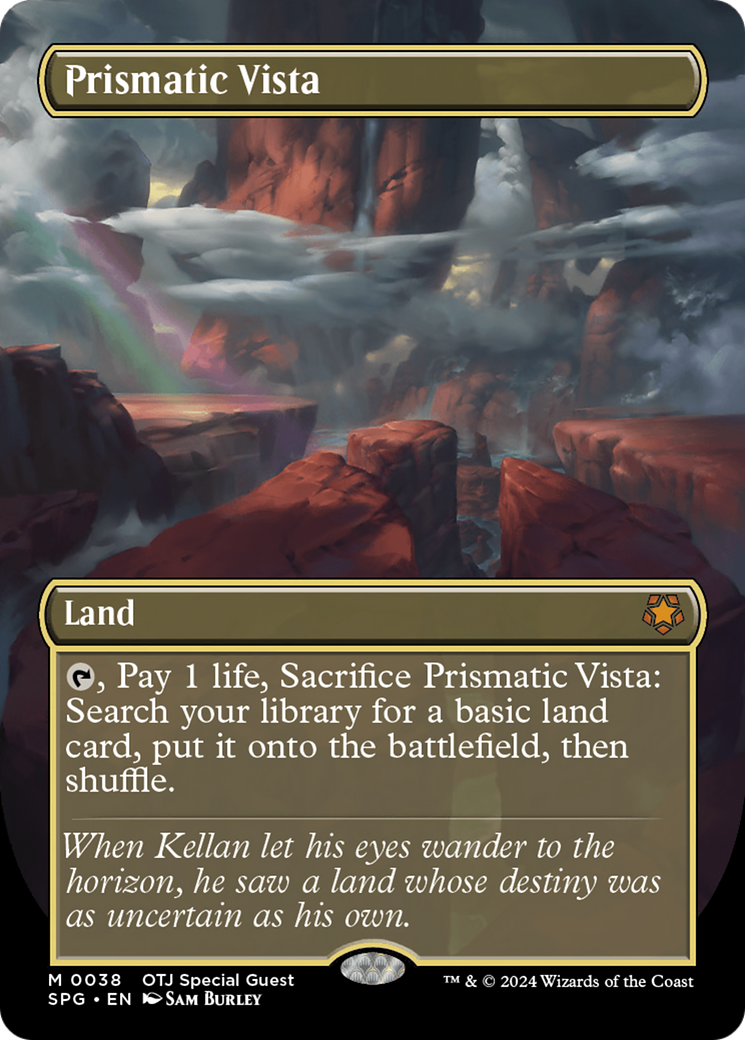 Prismatic Vista (SPG-038) [Special Guests] (Borderless) MTG Single Wizards of the Coast