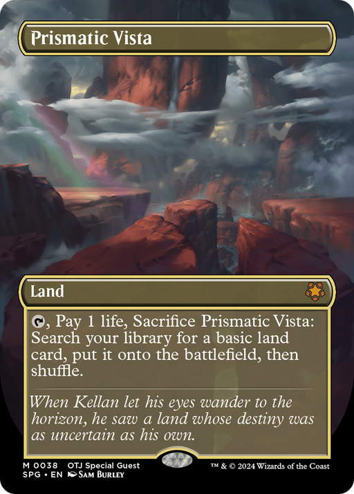 Prismatic Vista (SPG-038) [Special Guests] (Borderless) MTG Single Wizards of the Coast